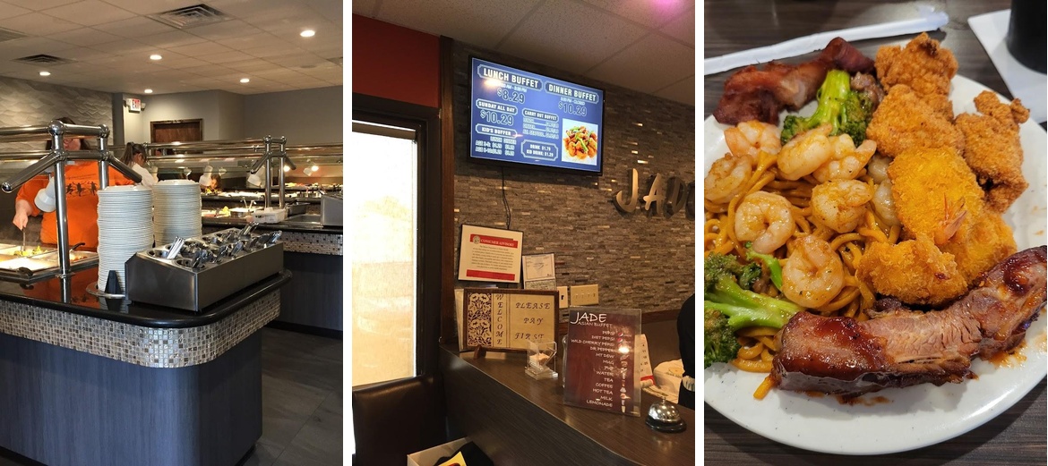 Jade Buffet Menu