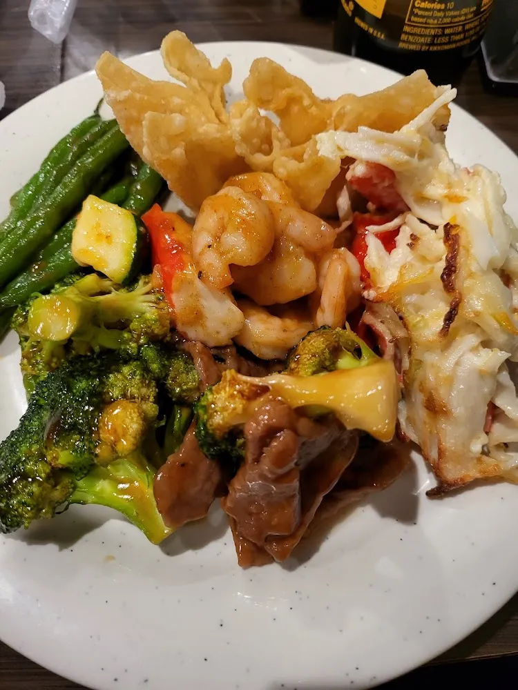 Beef and Broccoli Crab Rangoon Baked Seafood Shrimp