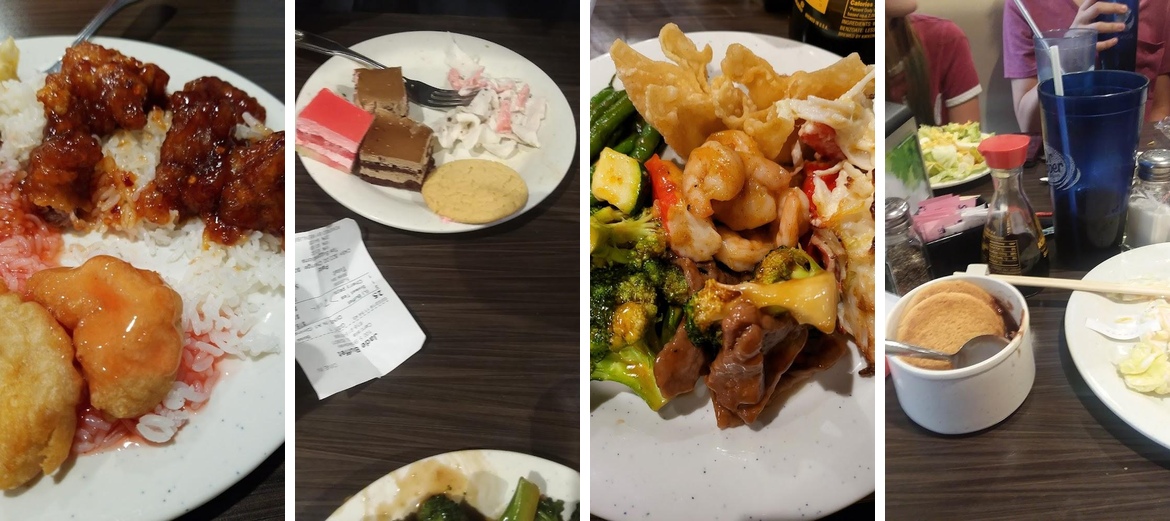 Jade Buffet Menu